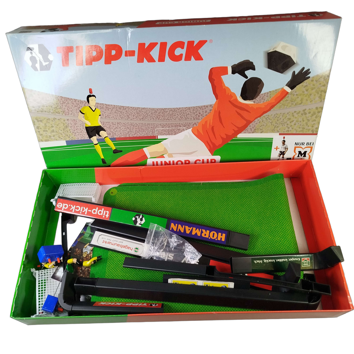 Mieg Tipp-Kick Junior Cup Tischfußball mit Bande