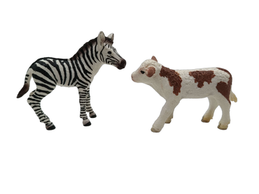 Schleich Tiere Bundle Bauernhof & Wildtiere 9 Teile Tierfiguren