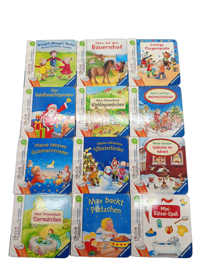 Ravensburger Bundle tiptoi Set von 12 Bücher interaktiv