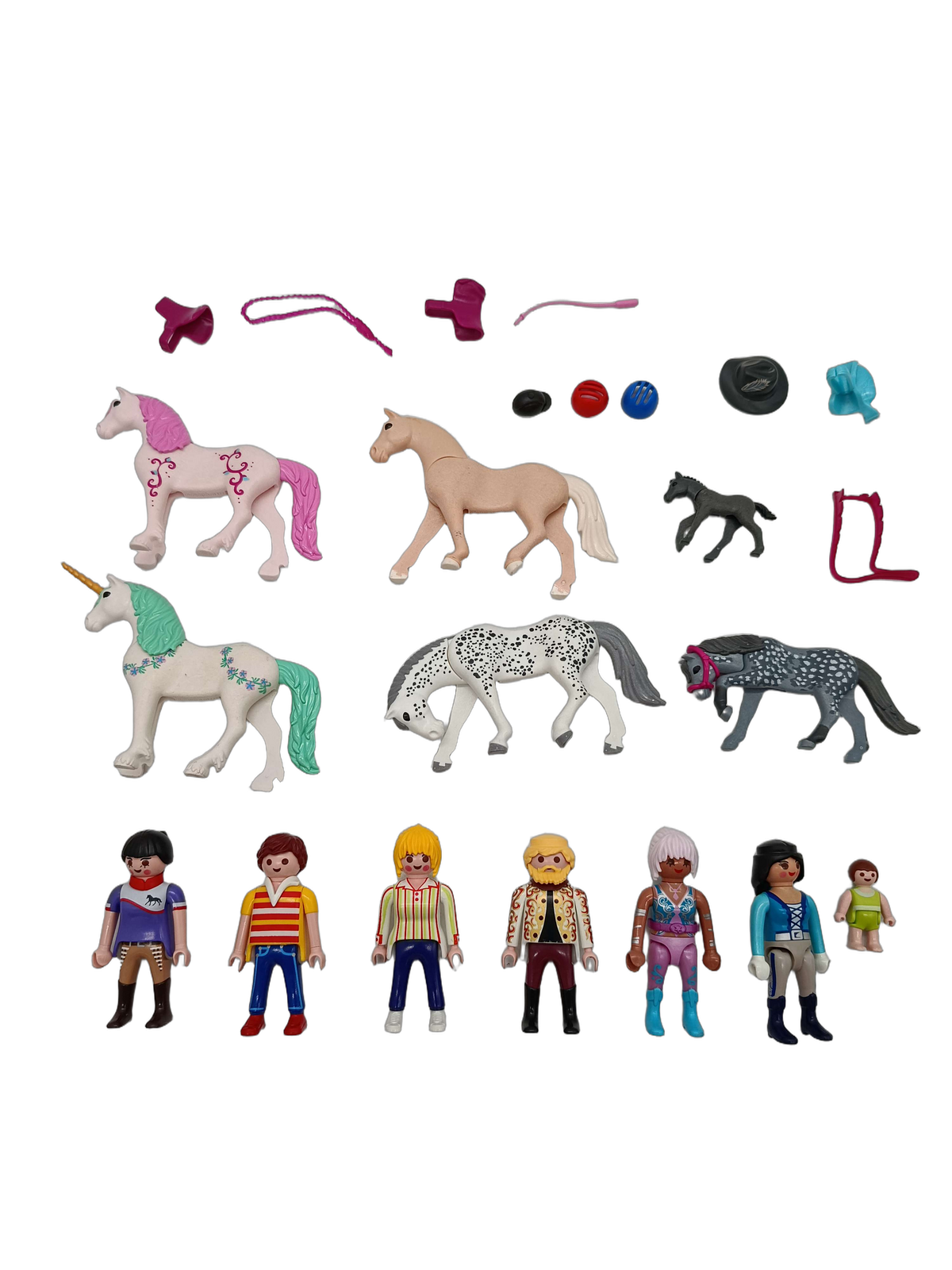 Playmobil Bundle Pferde & Einhorn großes Set Figuren