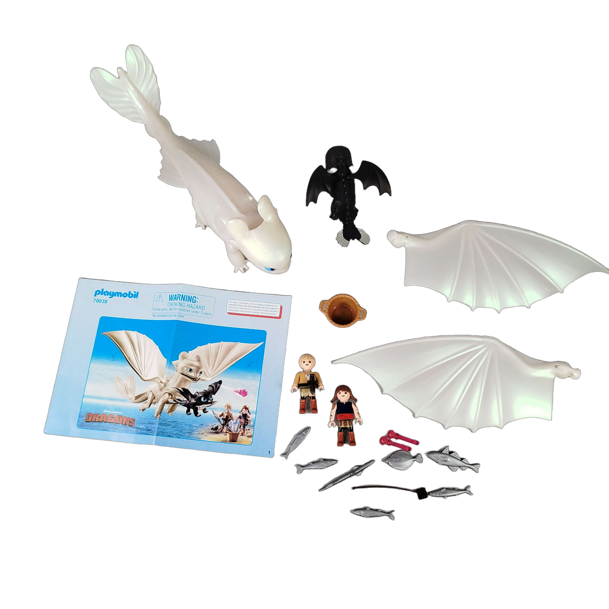 Playmobil Dragons 70038 Tagschatten Drachen Spielset mit Zubehör