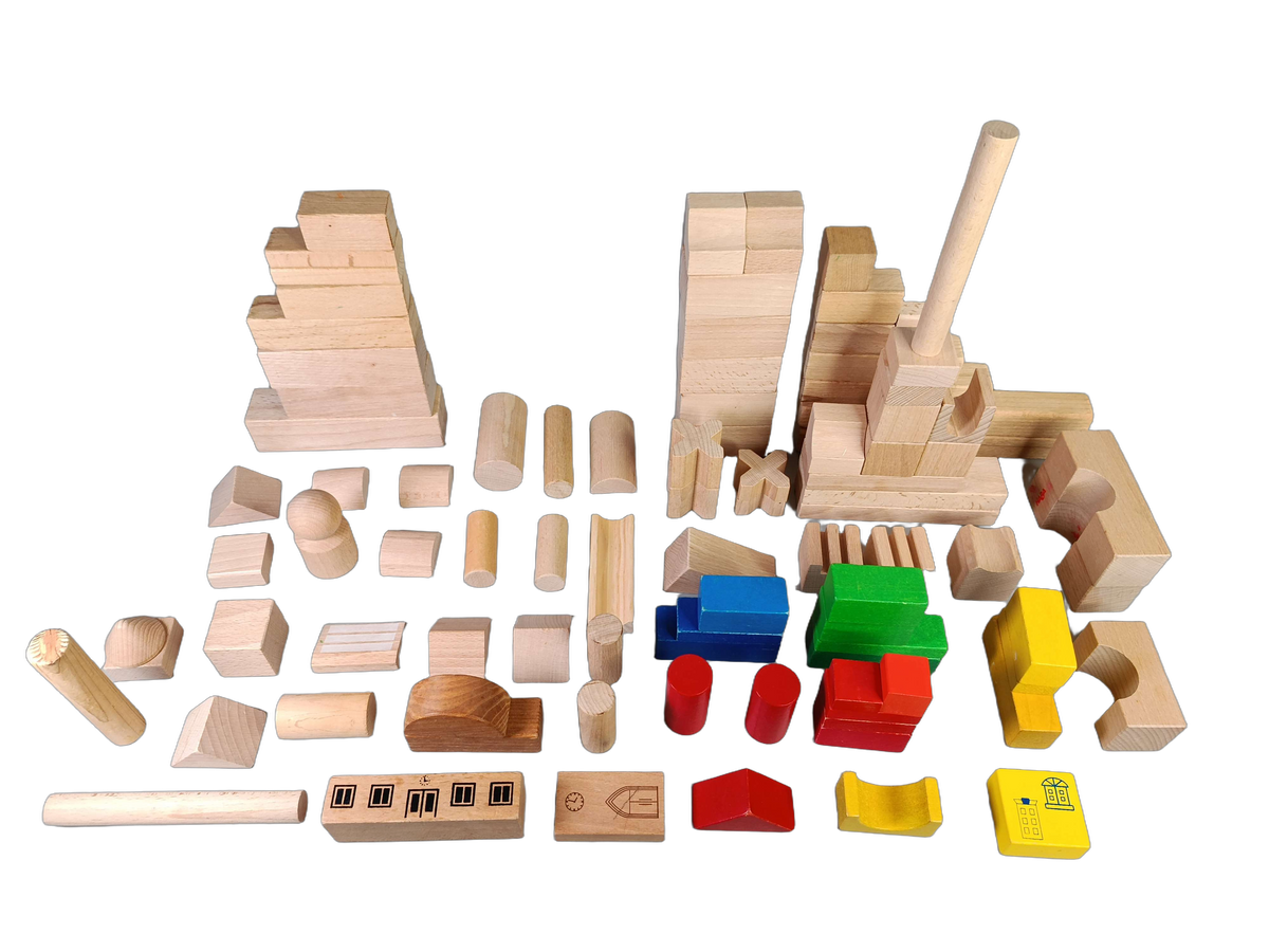 HABA Stadt & Verkehr Holz-Bausteine