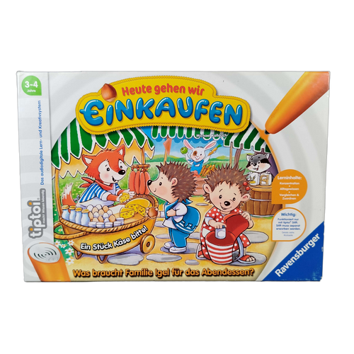 Ravensburger tiptoi Heute gehen wir einkaufen 00041 Lernspiel