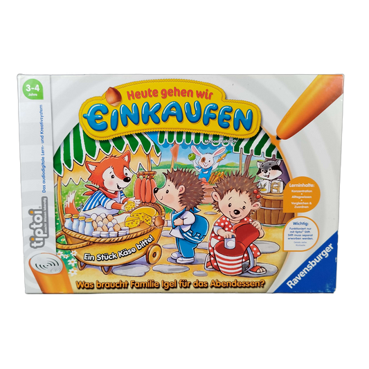 Ravensburger tiptoi Heute gehen wir einkaufen 00041 Lernspiel