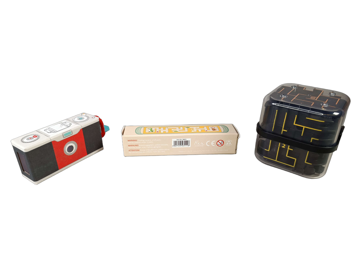 Bundle 28437 Set von 3 Geduldspiele & Spy Camera Maze Cube Tilt Maze