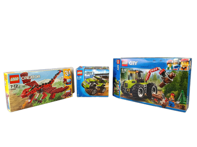 LEGO Bundle City & Creator 60181 60055 31032 Set von 3 Bausets