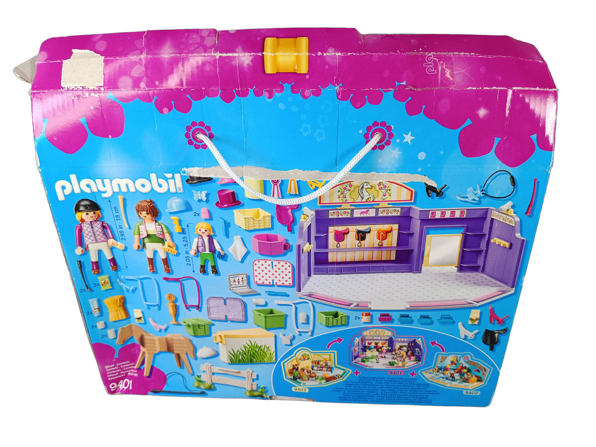 Playmobil City Life Reitsportgeschäft 9401 Spielset, ab 3 Jahre