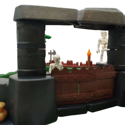 Playmobil Bundle Knights Attack Fortress 3137 Set von 2 Burg & Ritter