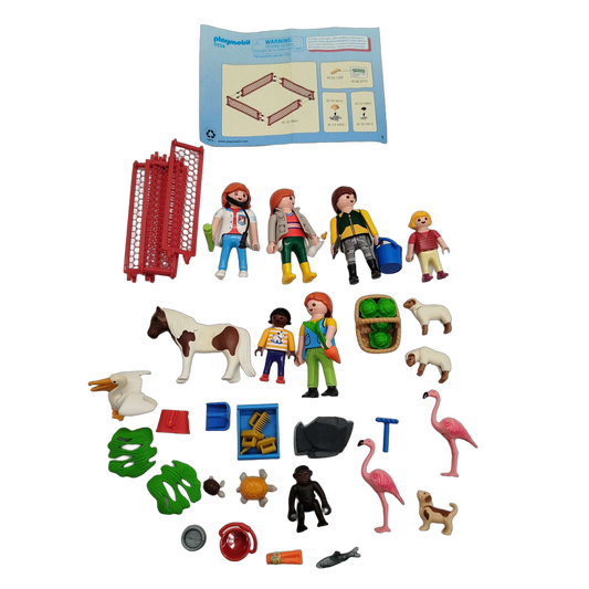 Playmobil Bundle Bauernhof & Tierpflege 5534 Set von 6 Figuren & Tiere