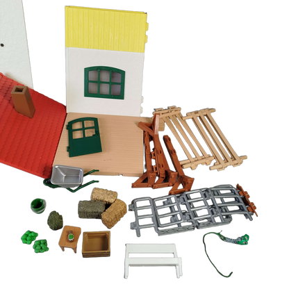 Schleich Bauernhaus mit Stall und Tieren 42407 Bauernhof Spielset
