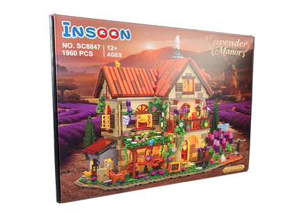 insoon Lavender Manor SC8847 Haus mit Licht 1960 Teile