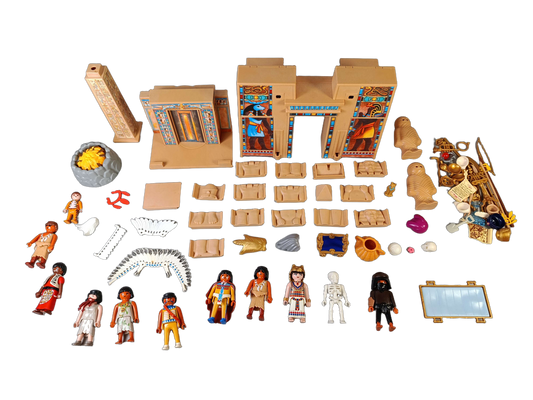 Playmobil Bundle Indianer, Ninja & Ägypten 4243 umfangreiches Figuren
