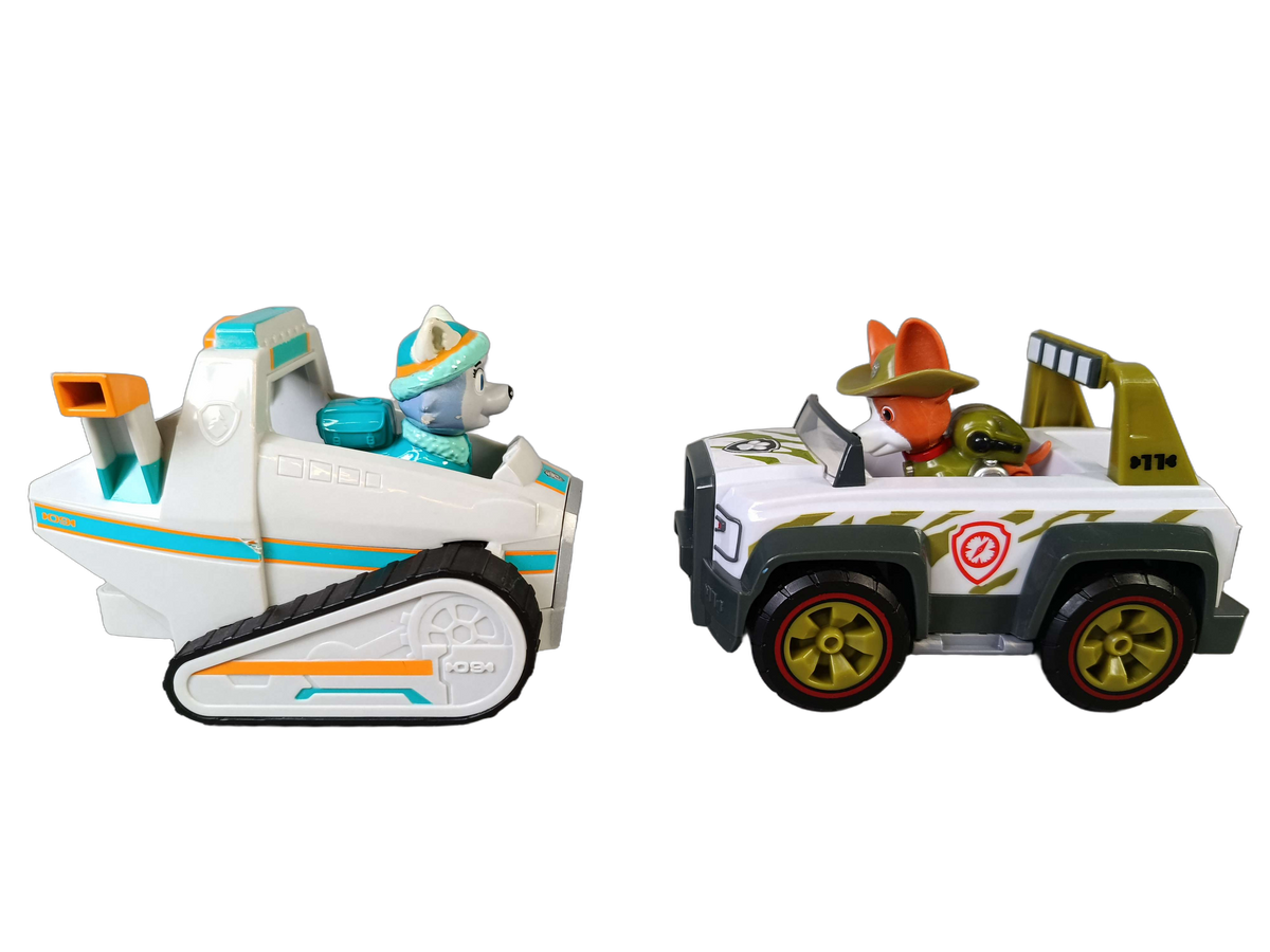 Spin Master Bundle Paw Patrol Set von 4 Fahrzeuge & Figuren