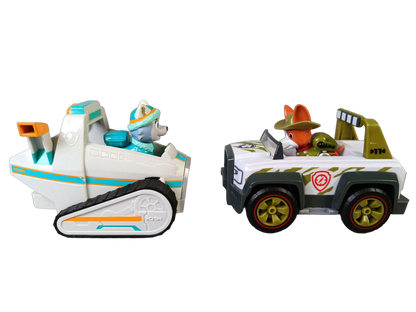 Spin Master Bundle Paw Patrol Set von 4 Fahrzeuge & Figuren