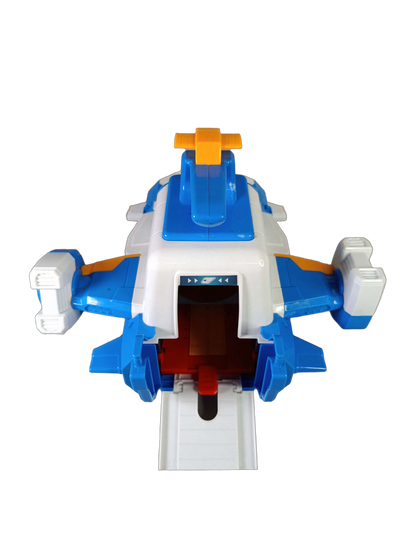 alpha group Super Wings World Aircraft Carrier Flugzeugträger Spielset
