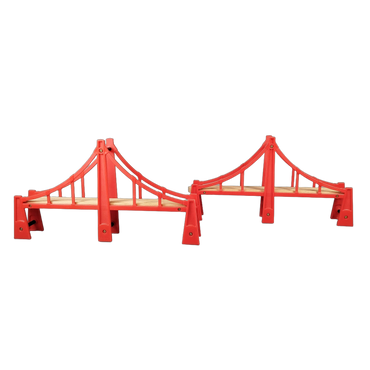 BRIO Bundle Holzeisenbahn 33683 Set von 2 Brücken