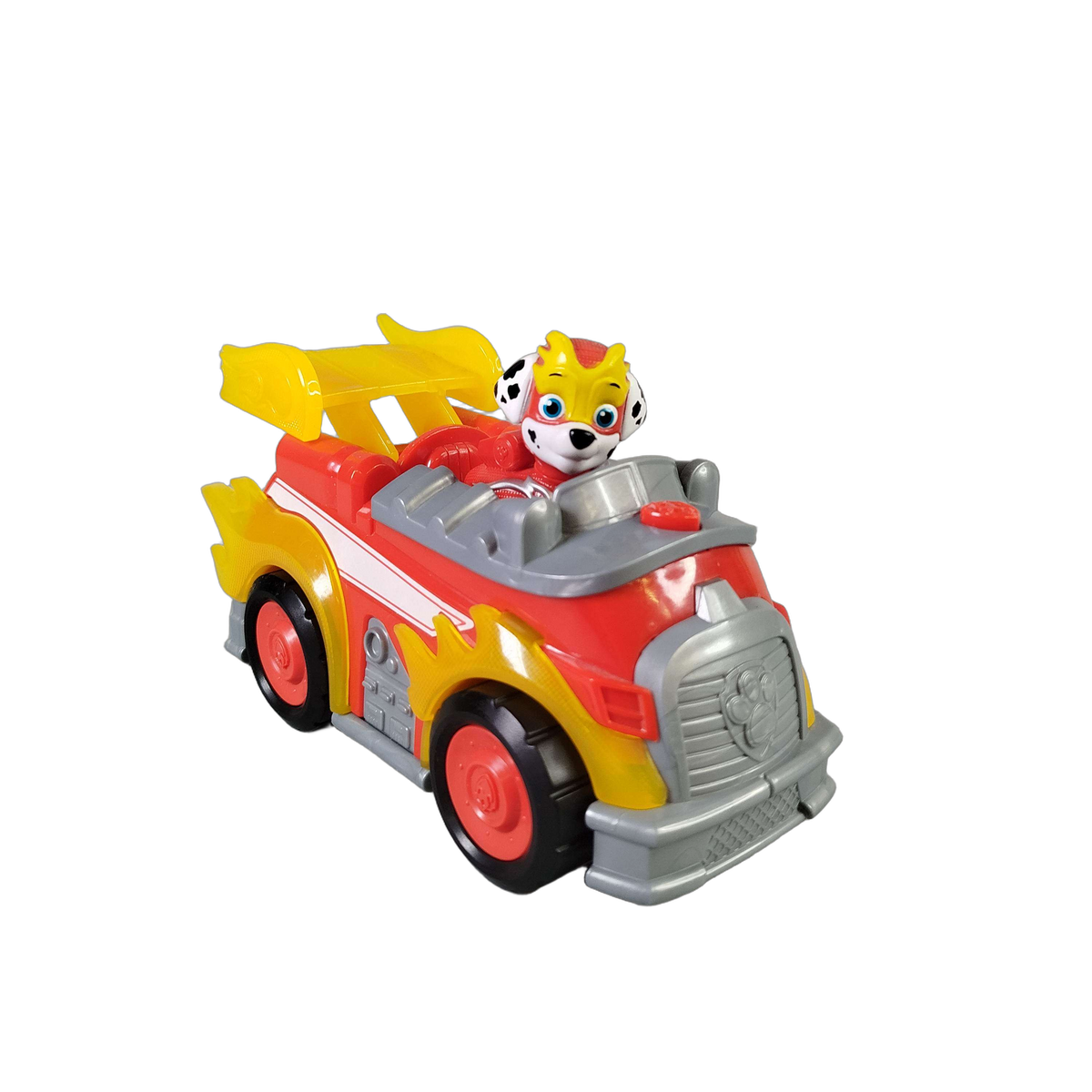 Spin Master PAW Patrol Mighty Pups Super Paws Marshall Deluxe Fahrzeug