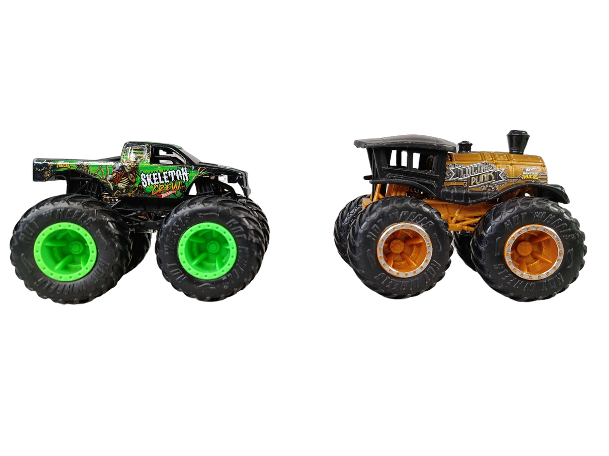 Mattel Bundle Hot Wheels Monster Trucks Set von 4 Monstertrucks