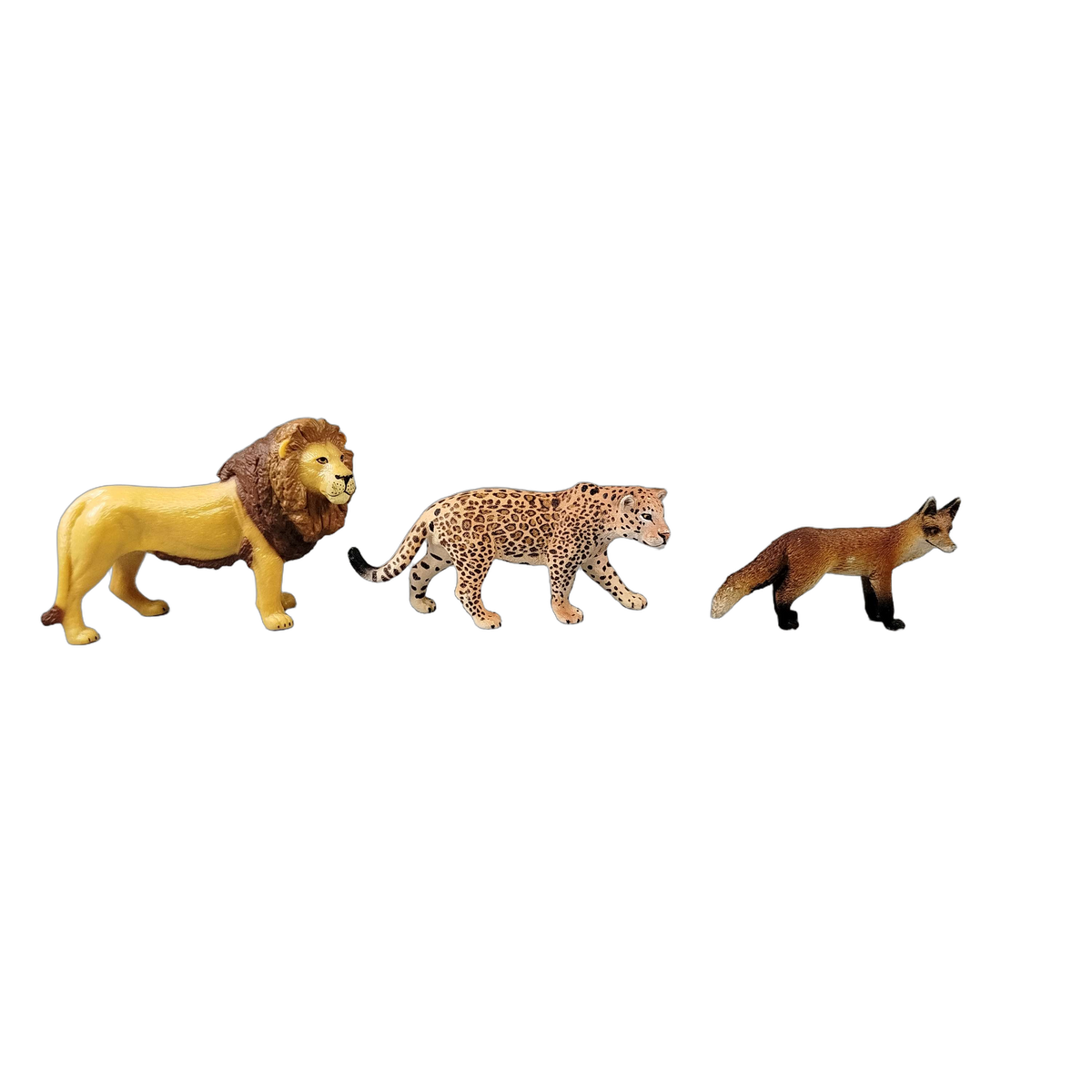 Schleich Tiere Bundle Löwe Giraffe Zebra Fuchs 7 Teile Tierfiguren