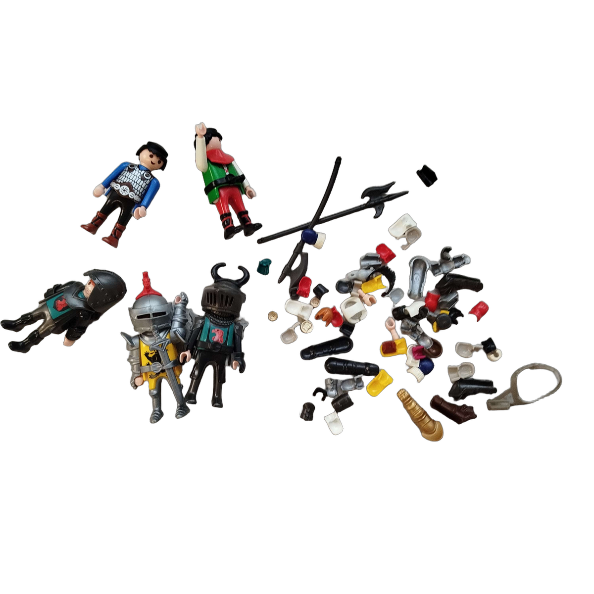 Konvolut Playmobil Ritterburg & Figuren ca. 6 kg, ab 6 7 8 Jahre