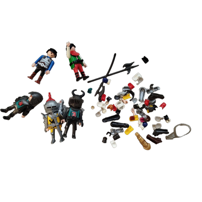 Konvolut Playmobil Ritterburg & Figuren ca. 6 kg, ab 6 7 8 Jahre
