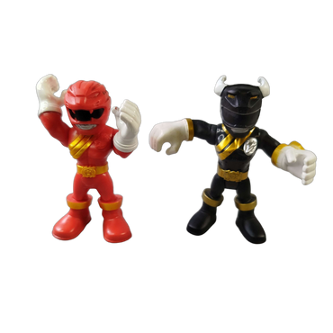 Playskool Bundle Power Rangers Set von 3 Actionfiguren