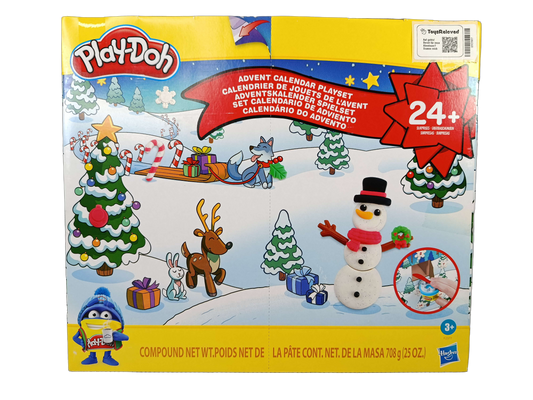 Hasbro Play-Doh F1374 Adventskalender Spielset Knete mit Zubehör, Neu