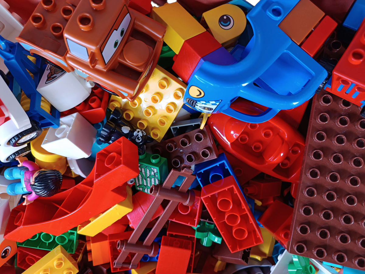 Konvolut LEGO DUPLO Cars Bausteine & Figuren ca. 4,1 kg, ab 3 Jahre