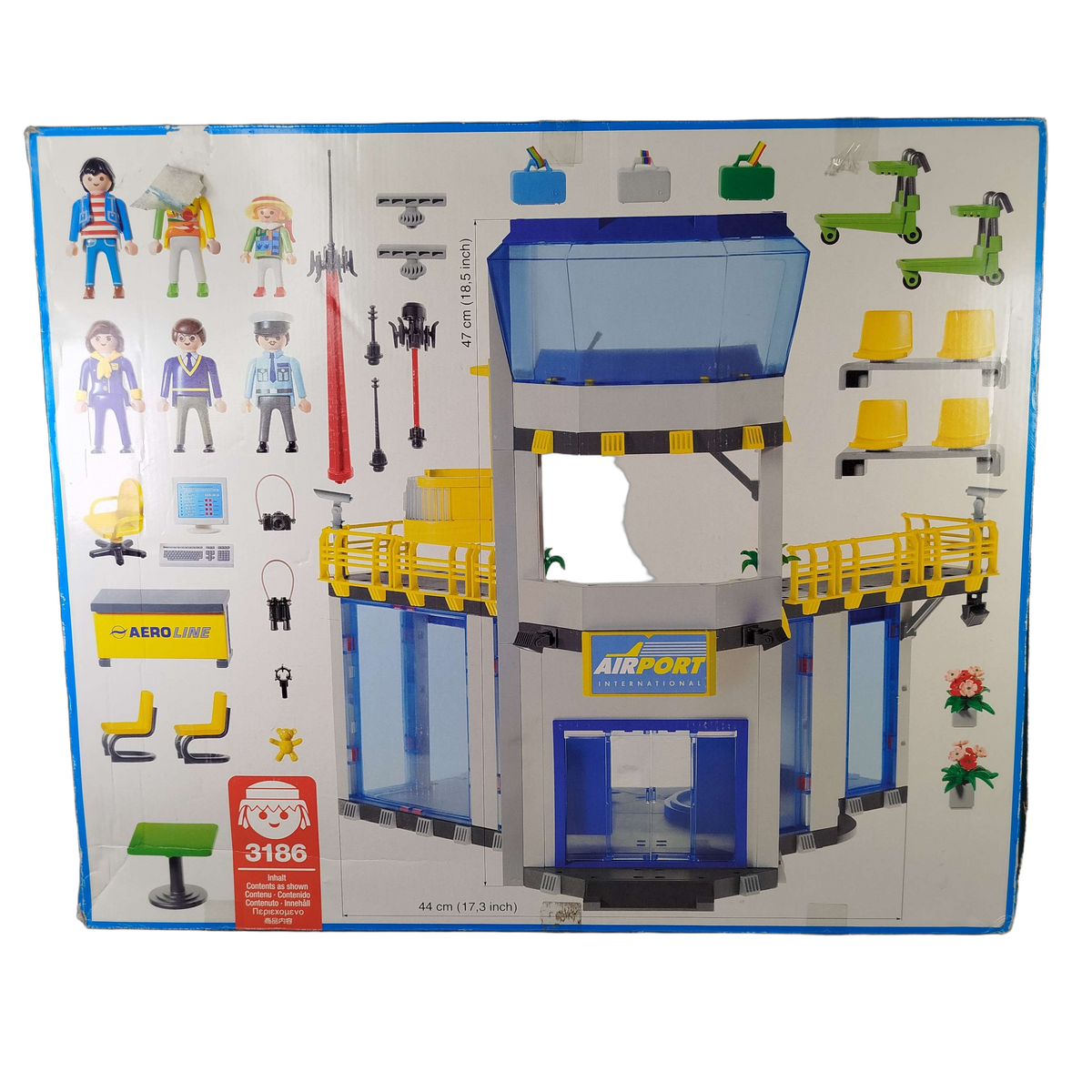 Playmobil Flughafen Tower 3186 Spielset
