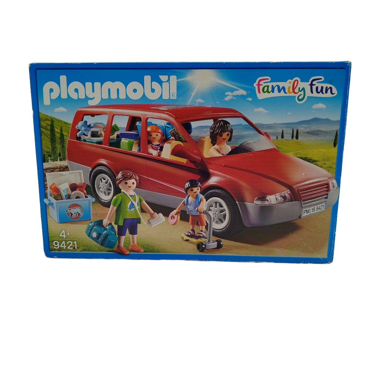 Playmobil Family Fun 9421 Familien-PKW mit Zubehör