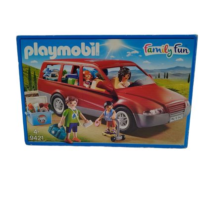 Playmobil Family Fun 9421 Familien-PKW mit Zubehör