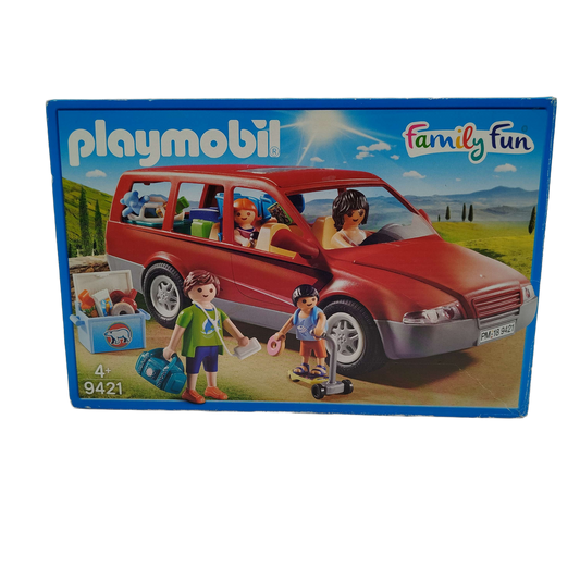 Playmobil Family Fun 9421 Familien-PKW mit Zubehör