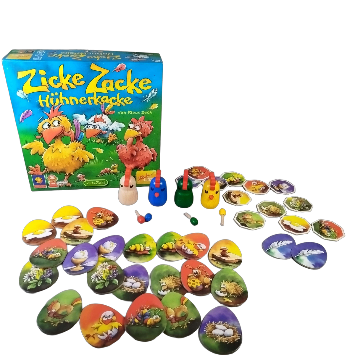 Zoch Zicke Zacke Hühnerkacke 601121800 Brettspiel Kinderspiel