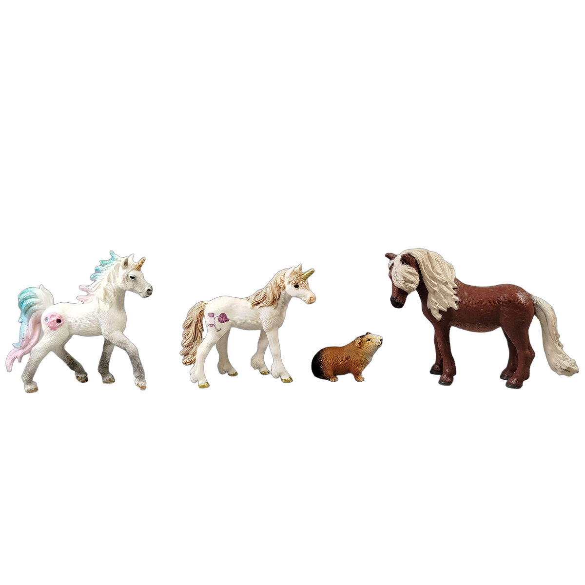Schleich Bundle Bayala 70720 70523 70722 70524 7 Teile Einhorn & Pferd