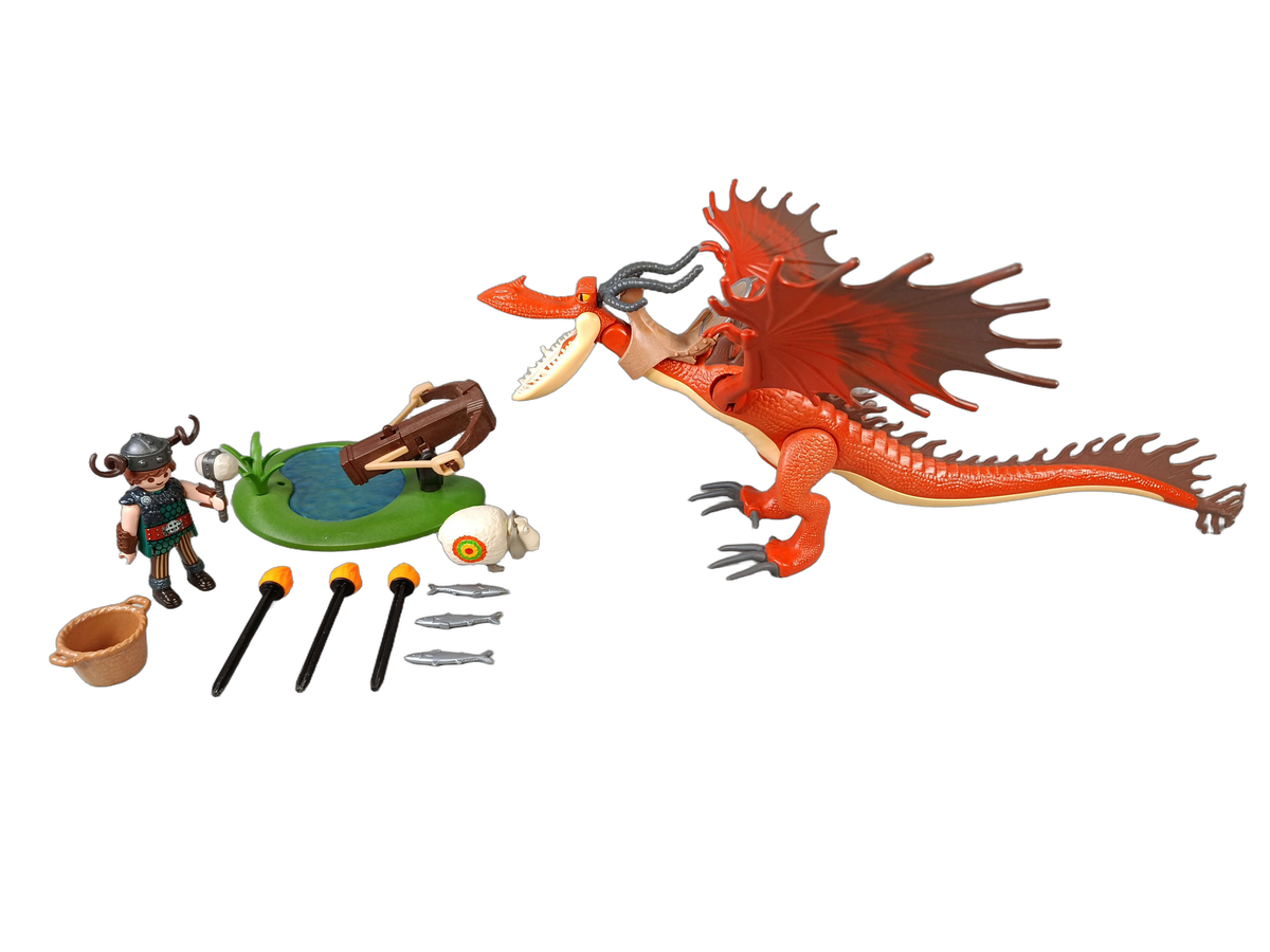 Playmobil Dragons Rotzbakke & Hakenzahn 9459 Spielset