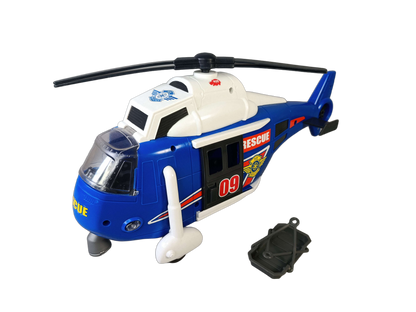 Dickie Toys Rettungshelikopter mit Rettungstrage & Seilwinde