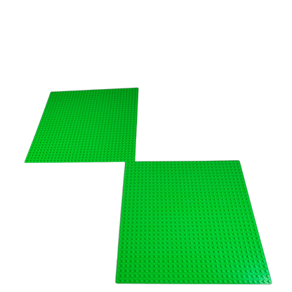 LEGO Bundle 2x Bauplatten 16x16 grün