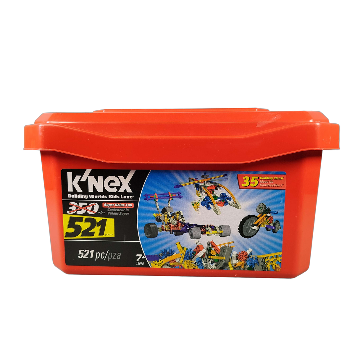 K'NEX Super Value Tub 12575 Bauset (521 Teile)