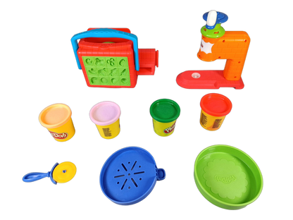 Hasbro Play-Doh Pizza-Ofenpresse Knetset mit Zubehör