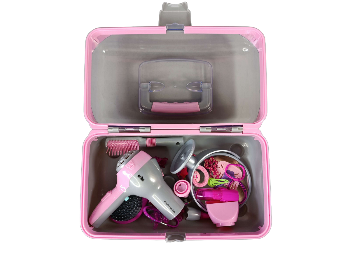 Theo Klein Bundle Friseur 5862 FuturPro Ion-Care Set von 2 Koffer