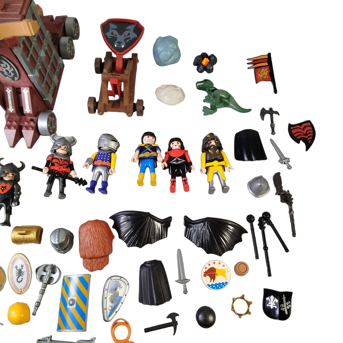 Playmobil Bundle Drachenland 4837 Set Figuren, Wikinger & Ritter