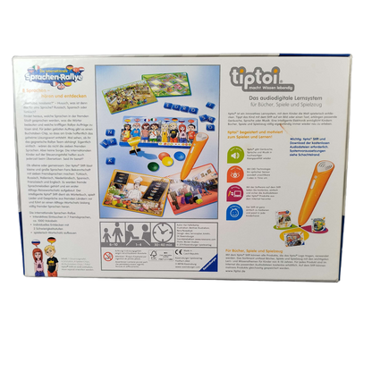 Ravensburger tiptoi Die Internationale Sprachen-Rallye Lernspiel