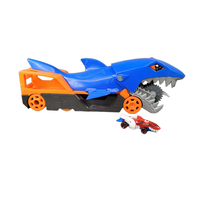 Mattel Bundle Shark Chomp Transporter GVG36 großes Set Modellauto