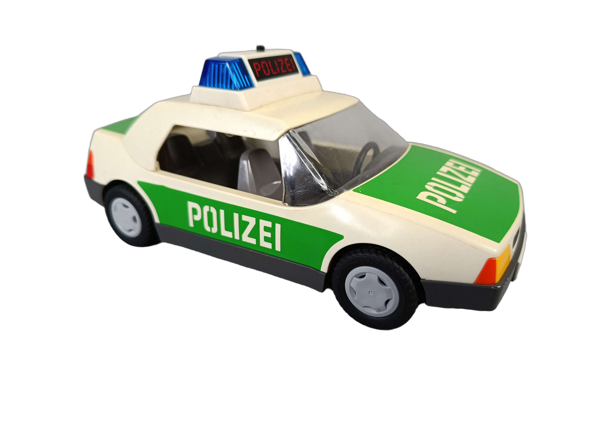Playmobil Bundle Polizei 3903 Set Auto, Motorrad, 3 Figuren & Zubehör