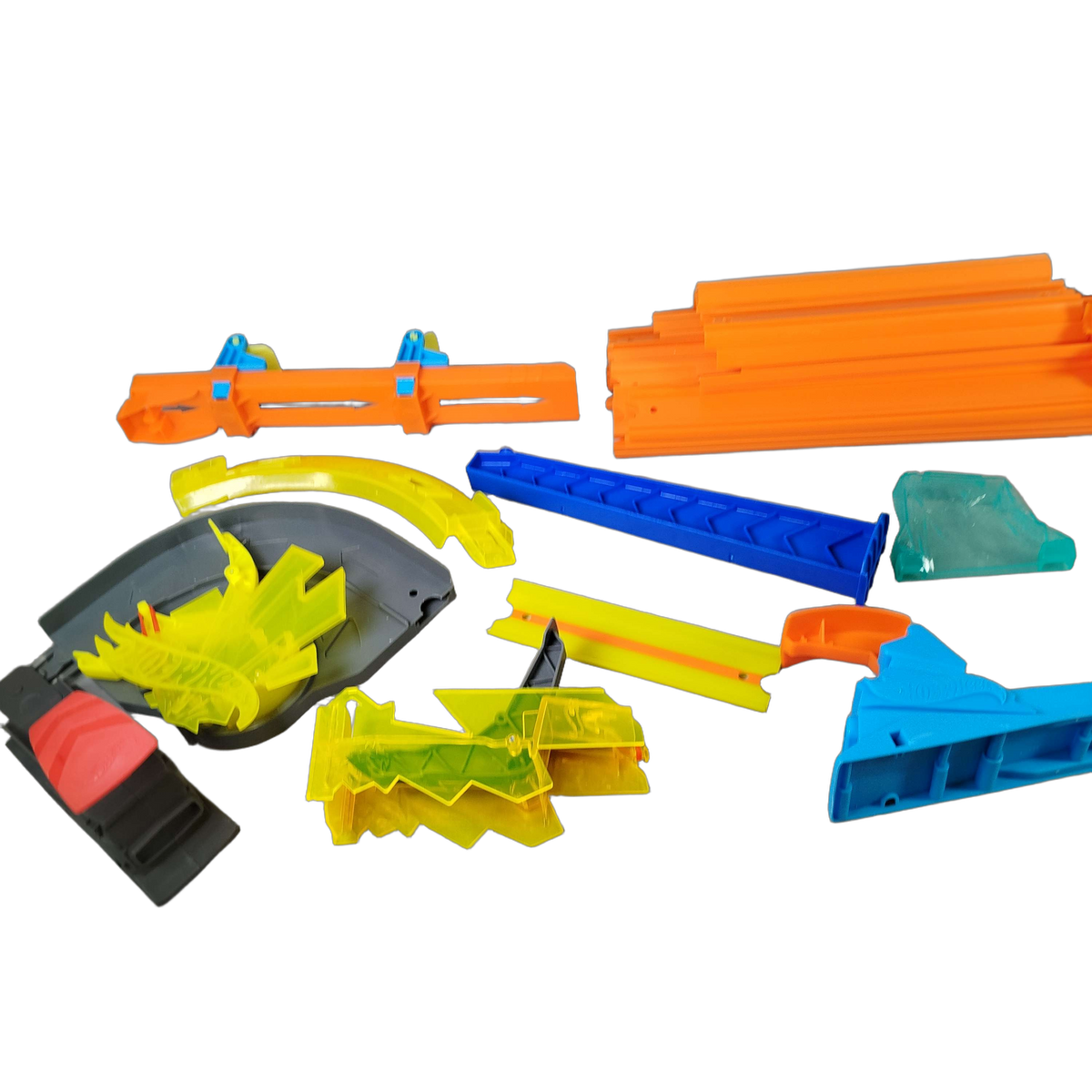 Mattel Bundle Hot Wheels City Set Rennbahn Zubehör Streckenteile