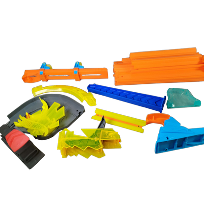 Mattel Bundle Hot Wheels City Set Rennbahn Zubehör Streckenteile