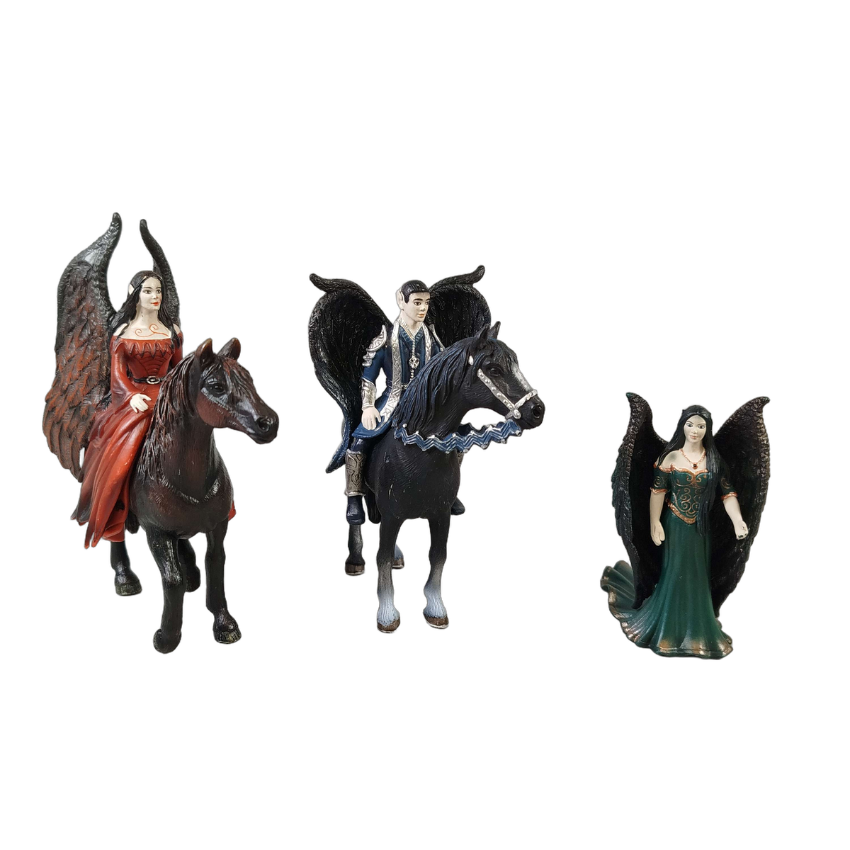Schleich Bundle Bayala 70404 70405 70407 3 Teile Elfen Pferde Figuren