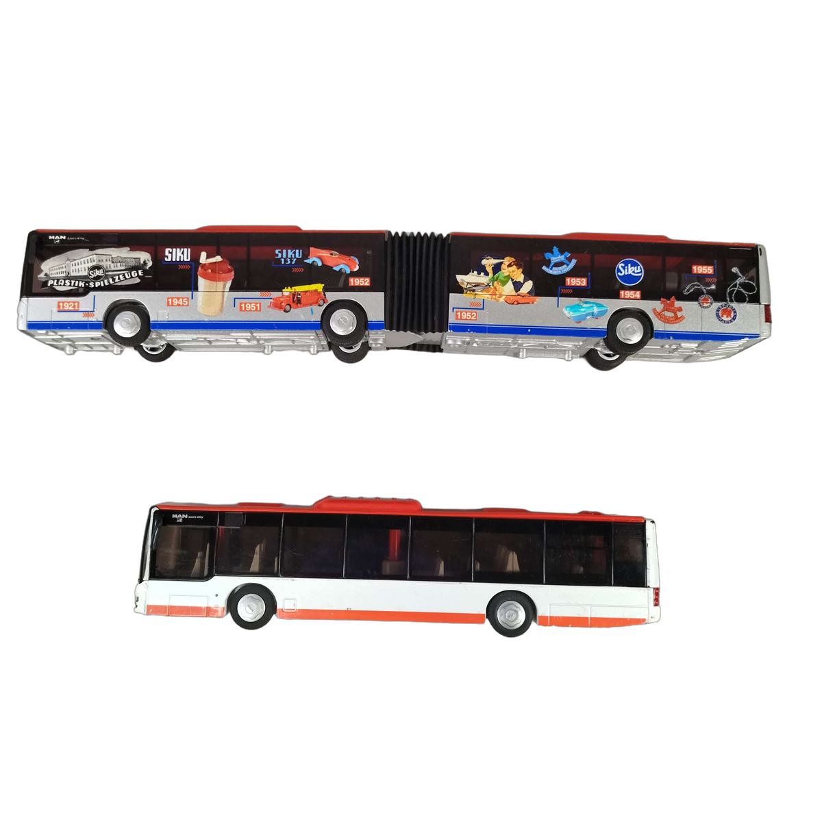 Siku Bundle Lion's City & Timeline 3734 3739 Set von 2 Busse 1:50