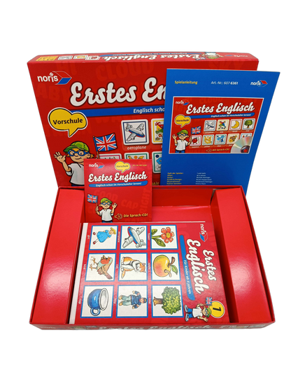 Noris Erstes Englisch mit CD 6361 Lernspiel
