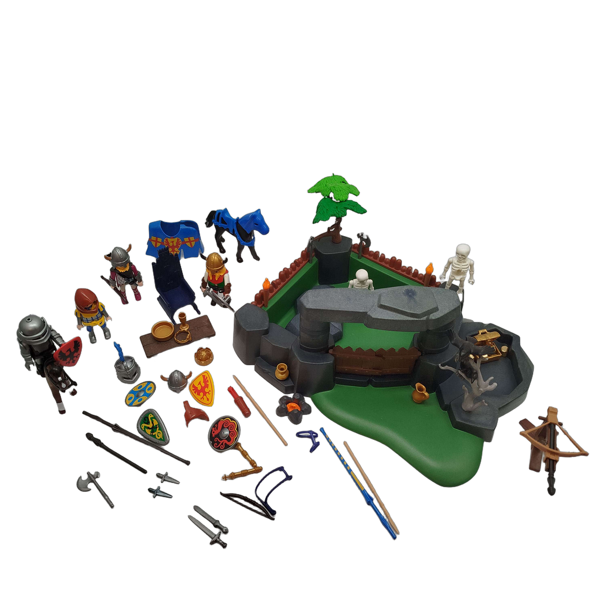 Playmobil Bundle Knights Attack Fortress 3137 Set von 2 Burg & Ritter